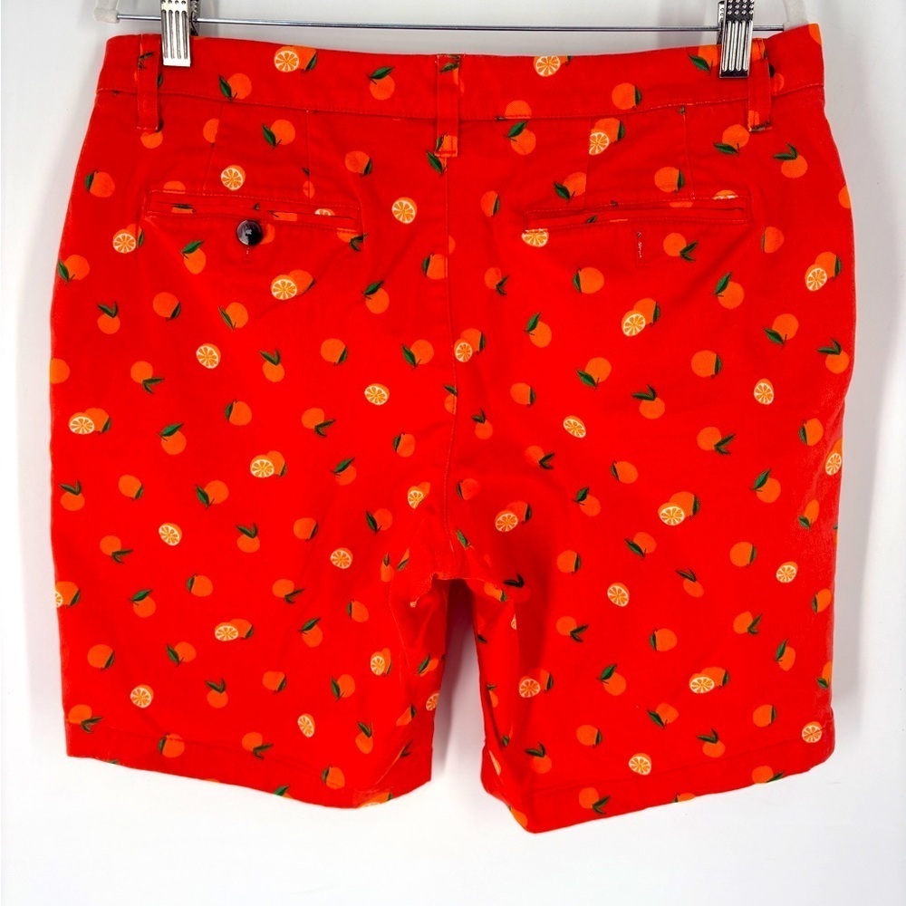 Hawker Rye Men Orange & Citrus Fruit Pattern Shorts 33x9 - Picture 2 of 4